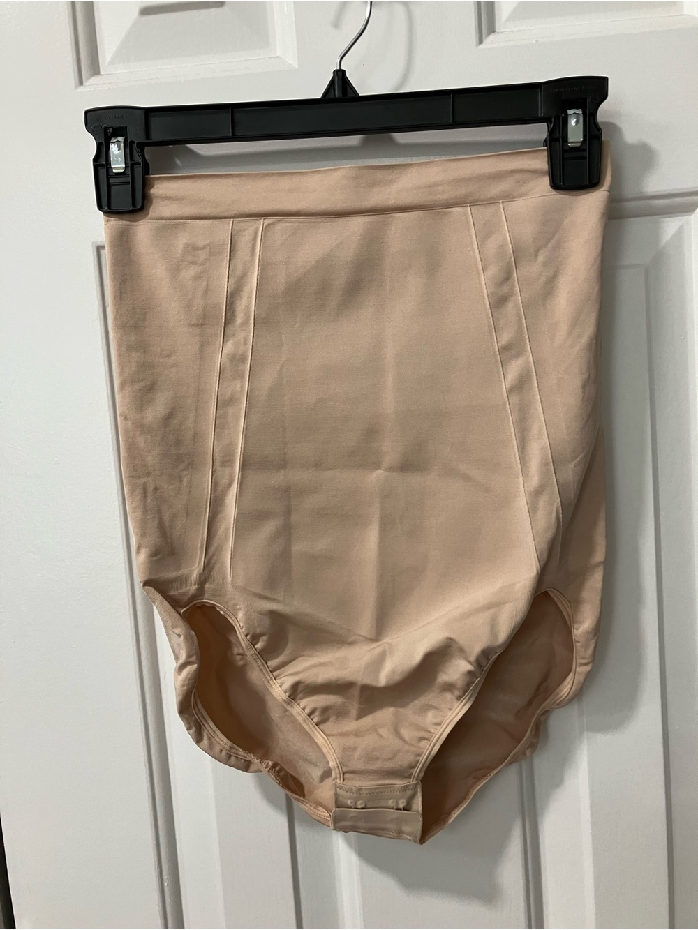 SPANX Shapewear brief Cotch Snaps Beige NWOT